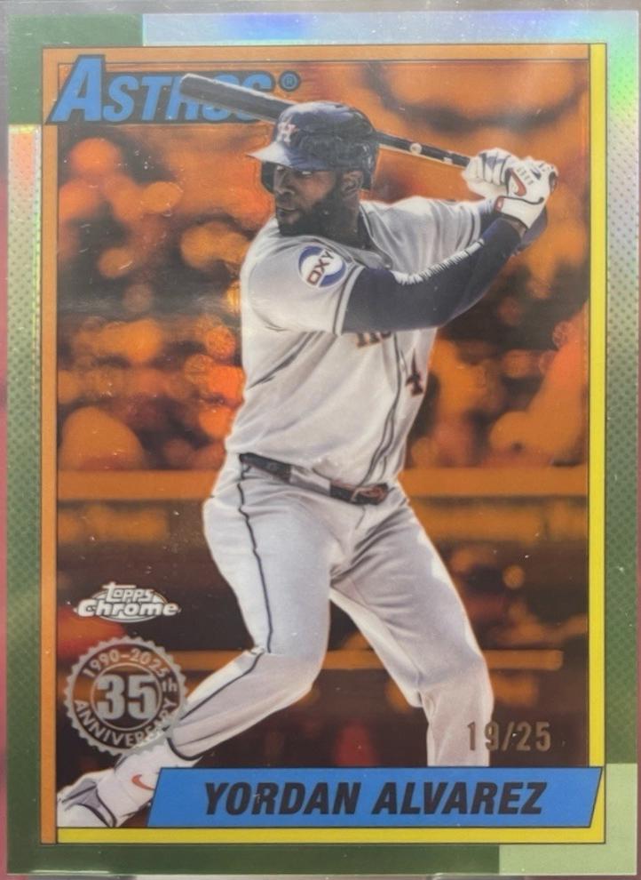Yordan Alvarez [Orange] #90CU-7