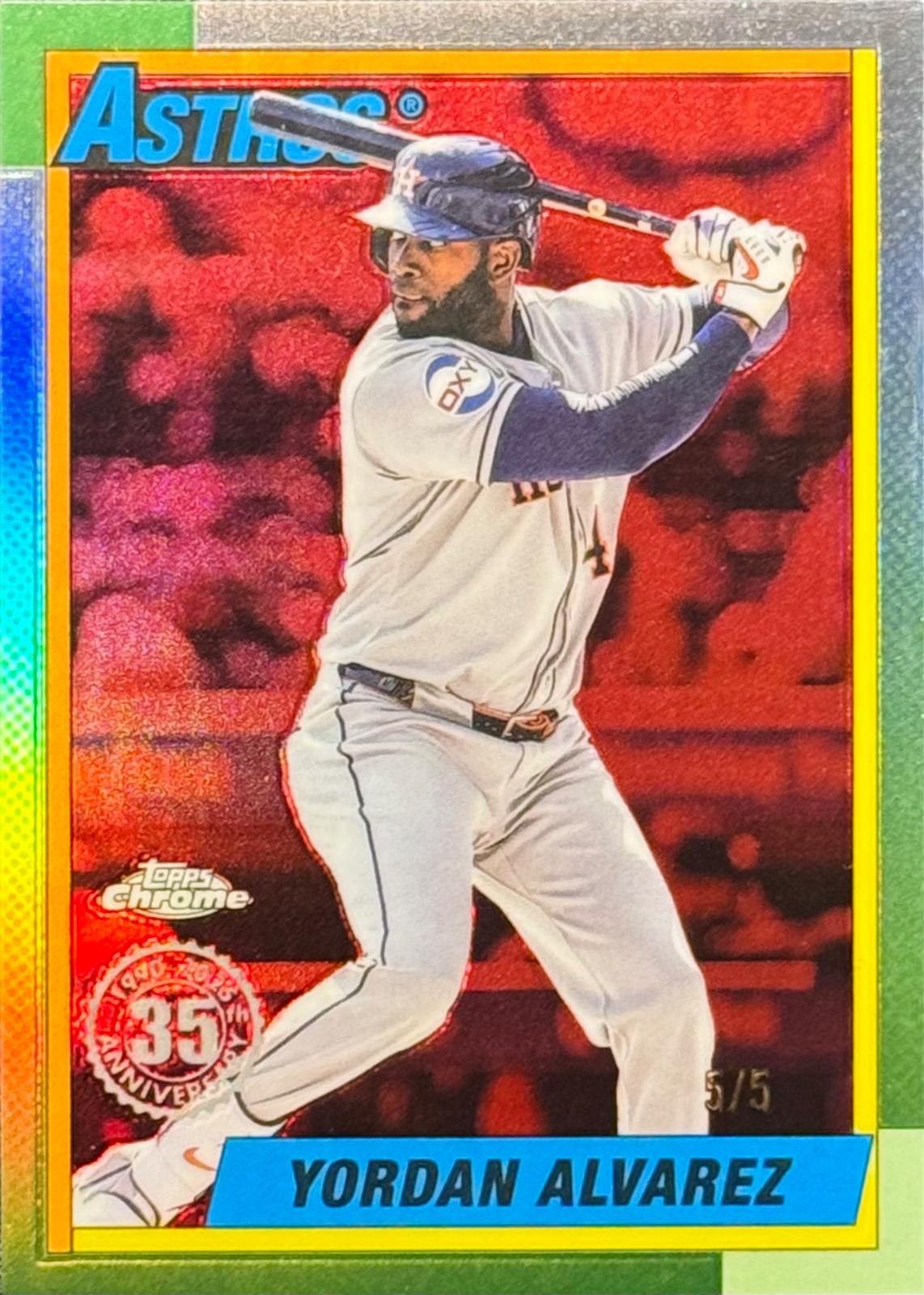 Yordan Alvarez [Red] #90CU-7