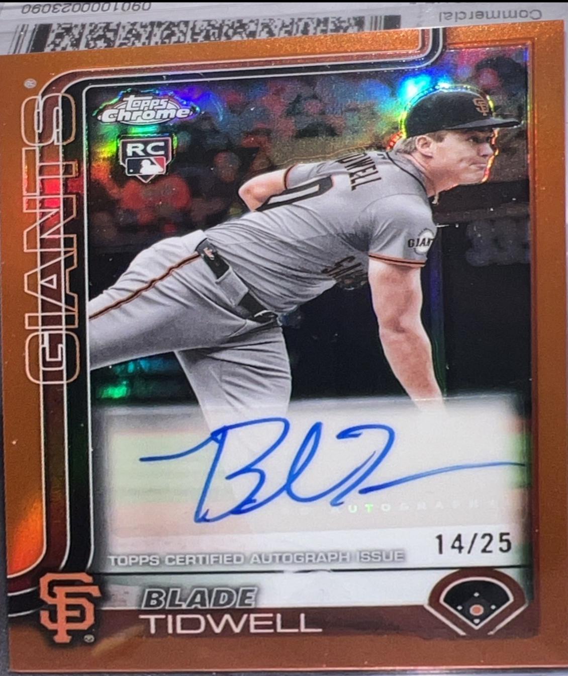 Blade Tidwell [Orange Refractor] #AC-BT