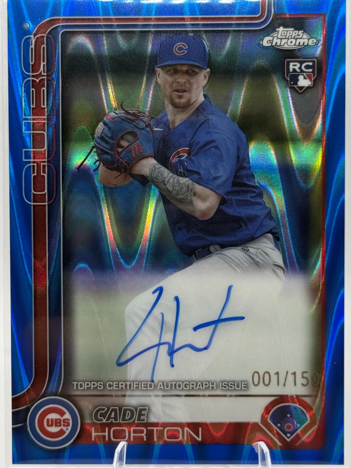 Cade Horton [Blue RayWave Refractor] #RA-CH
