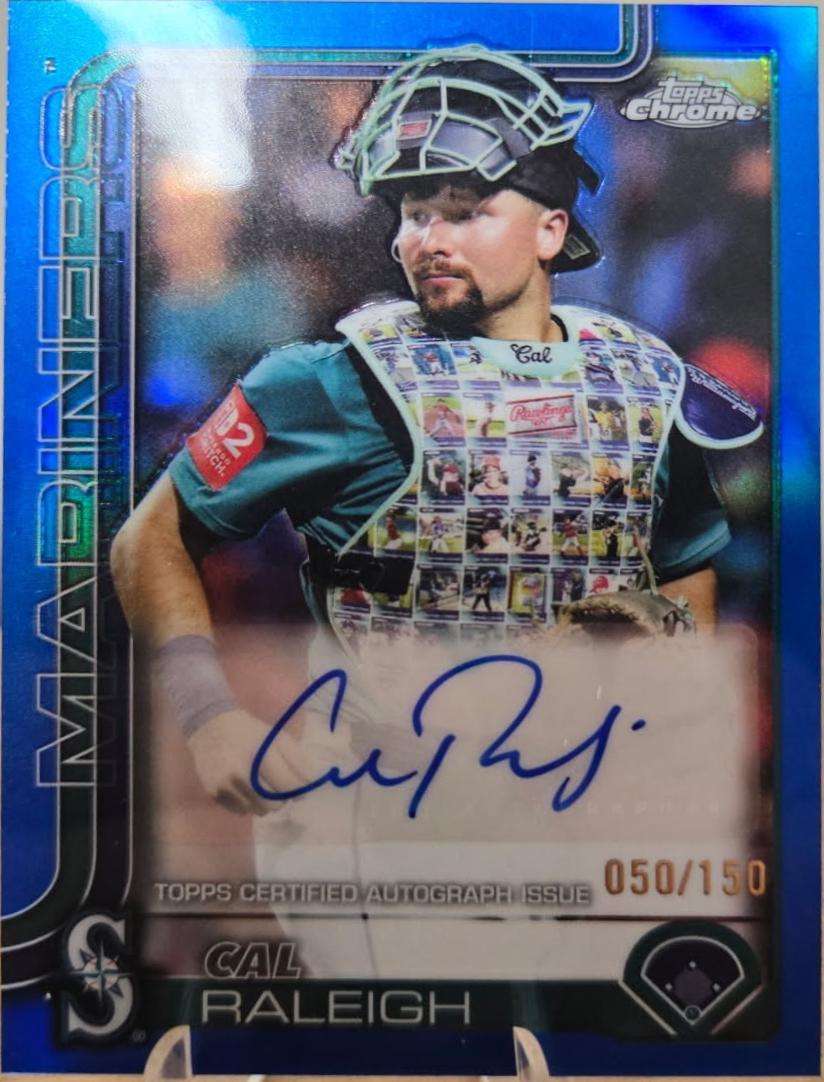 Cal Raleigh [Blue Refractor] #AC-CR