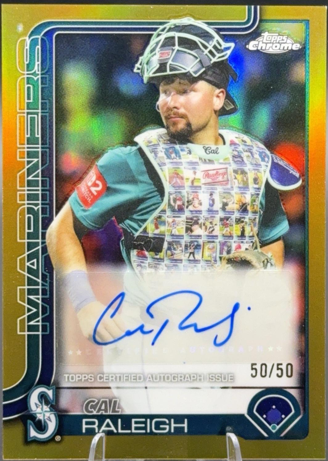 Cal Raleigh [Gold Refractor] #AC-CR