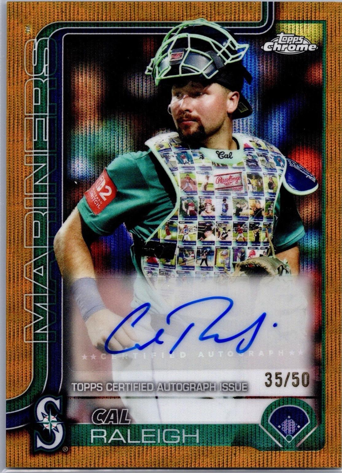 Cal Raleigh [Gold Wave Refractor] #AC-CR