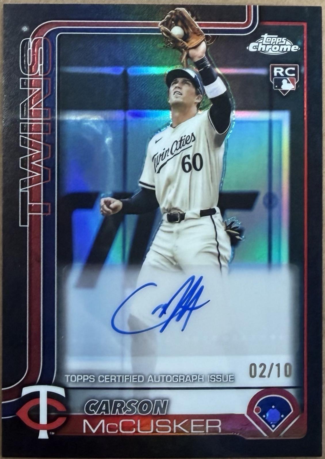 Carson McCusker [Black Refractor] #AC-CMC