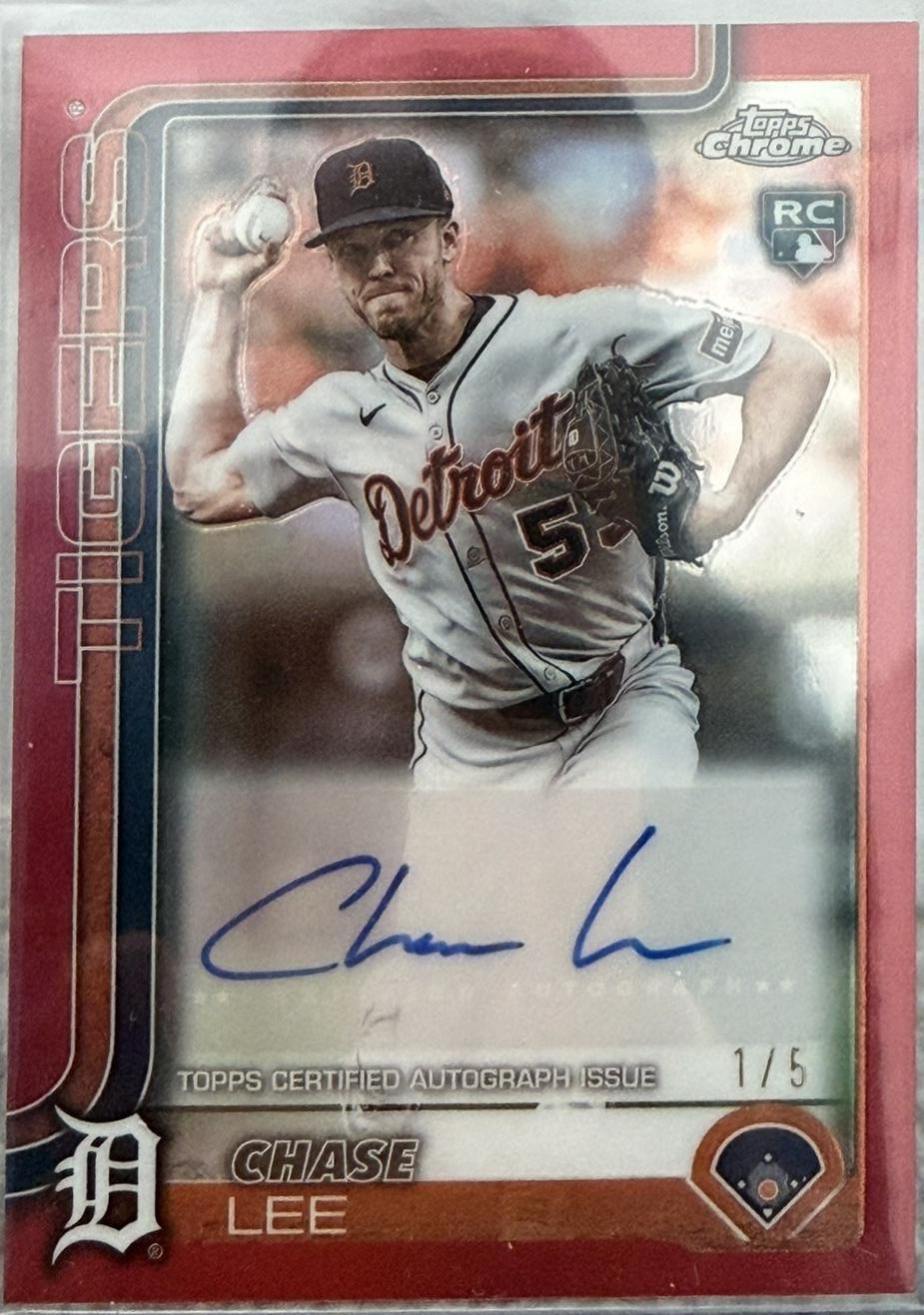 Chase Lee [Red Refractor] #AC-CLE