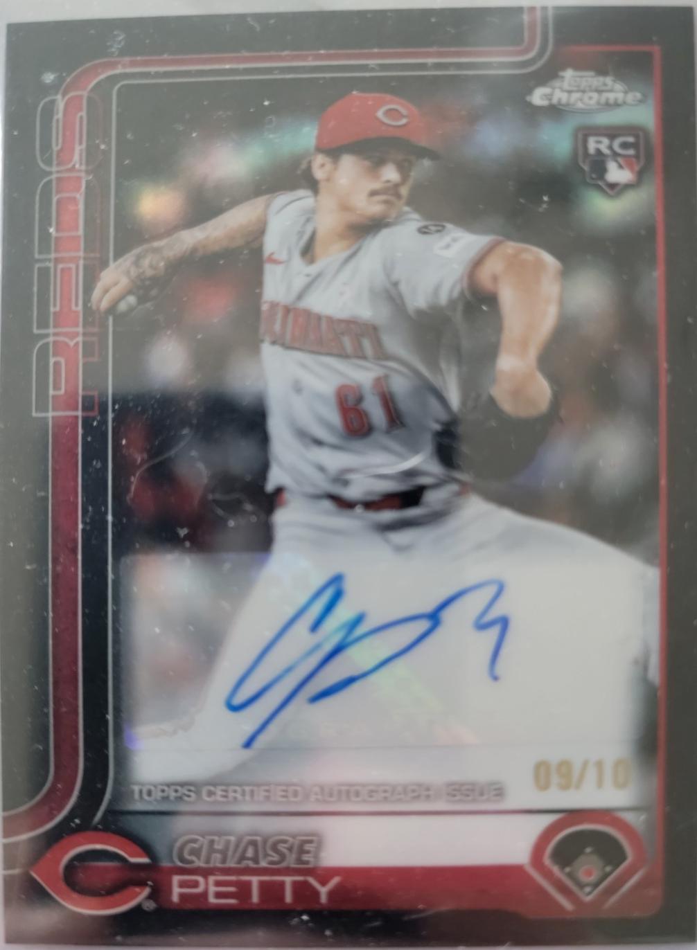 Chase Petty [Black Refractor] #AC-CPE