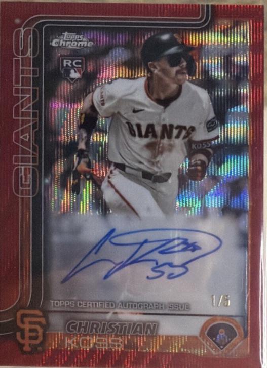 Christian Koss [Red Refractor] #AC-CK