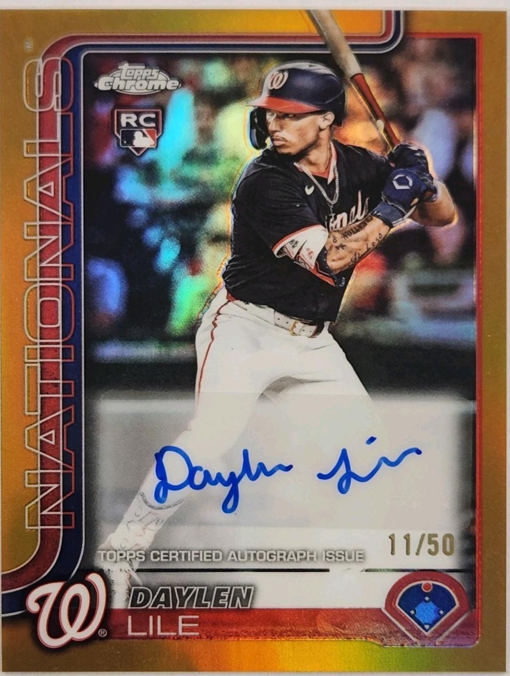 Daylen Lile [Gold Refractor] #AC-DL