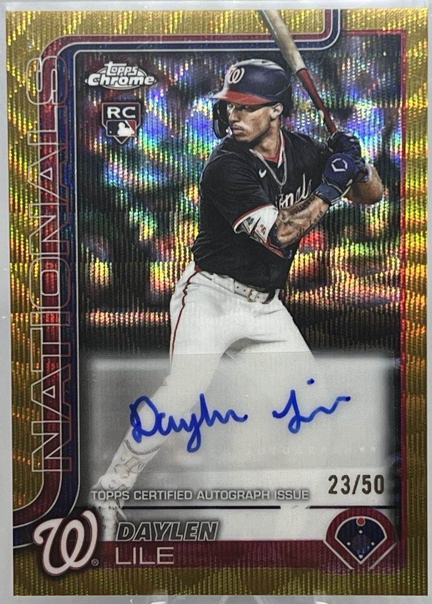Daylen Lile [Gold Wave Refractor] #AC-DL