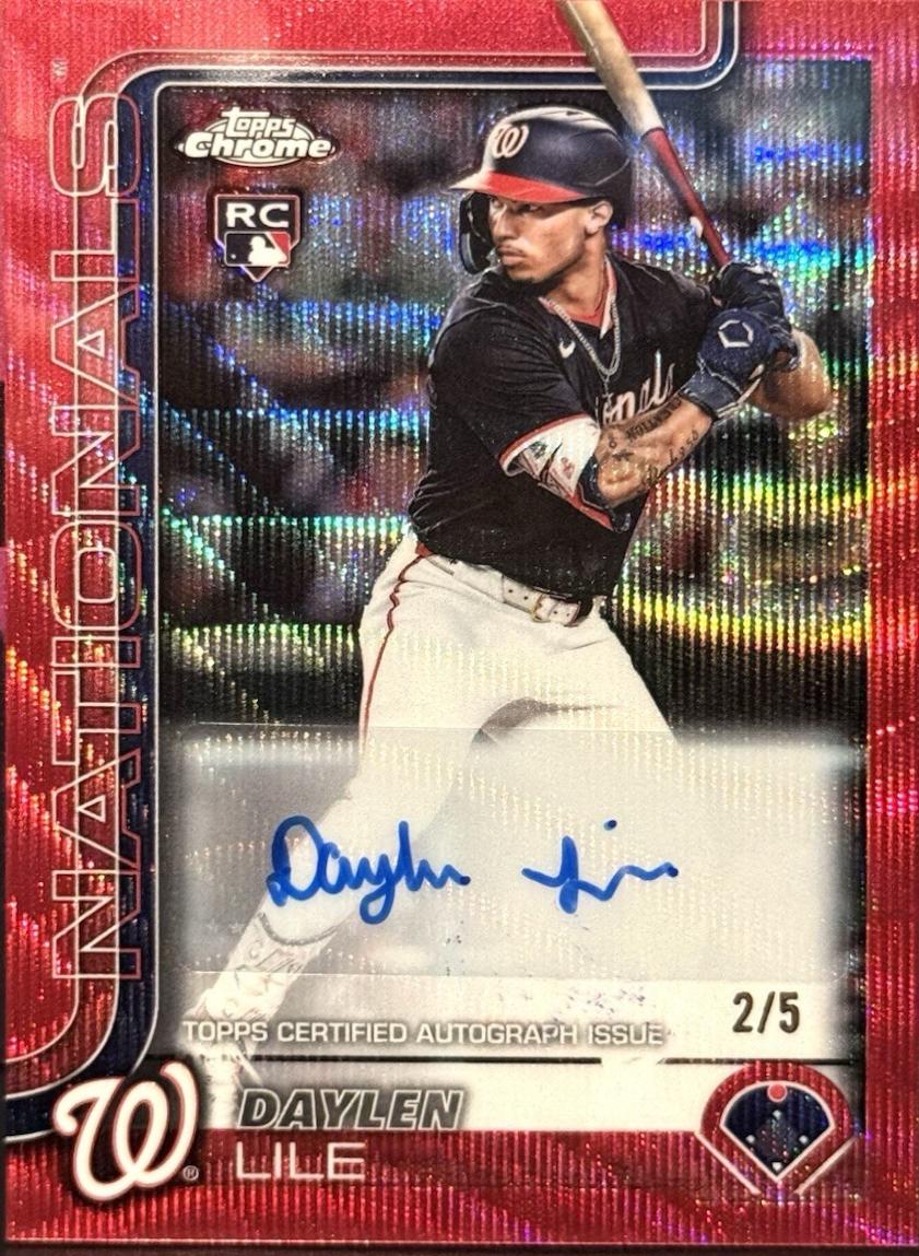 Daylen Lile [Red Wave Refractor] #AC-DL