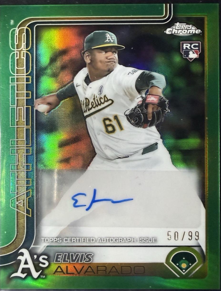 Elvis Alvarado [Green Refractor] #AC-EA