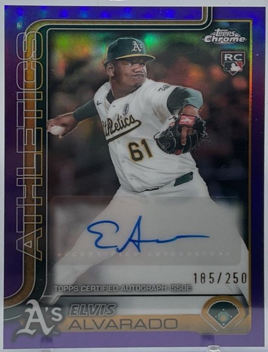 Elvis Alvarado [Purple Refractor] #AC-EA