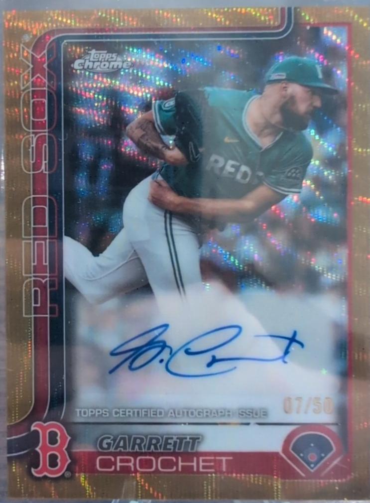 Garrett Crochet [Gold Wave Refractor] #AC-GC