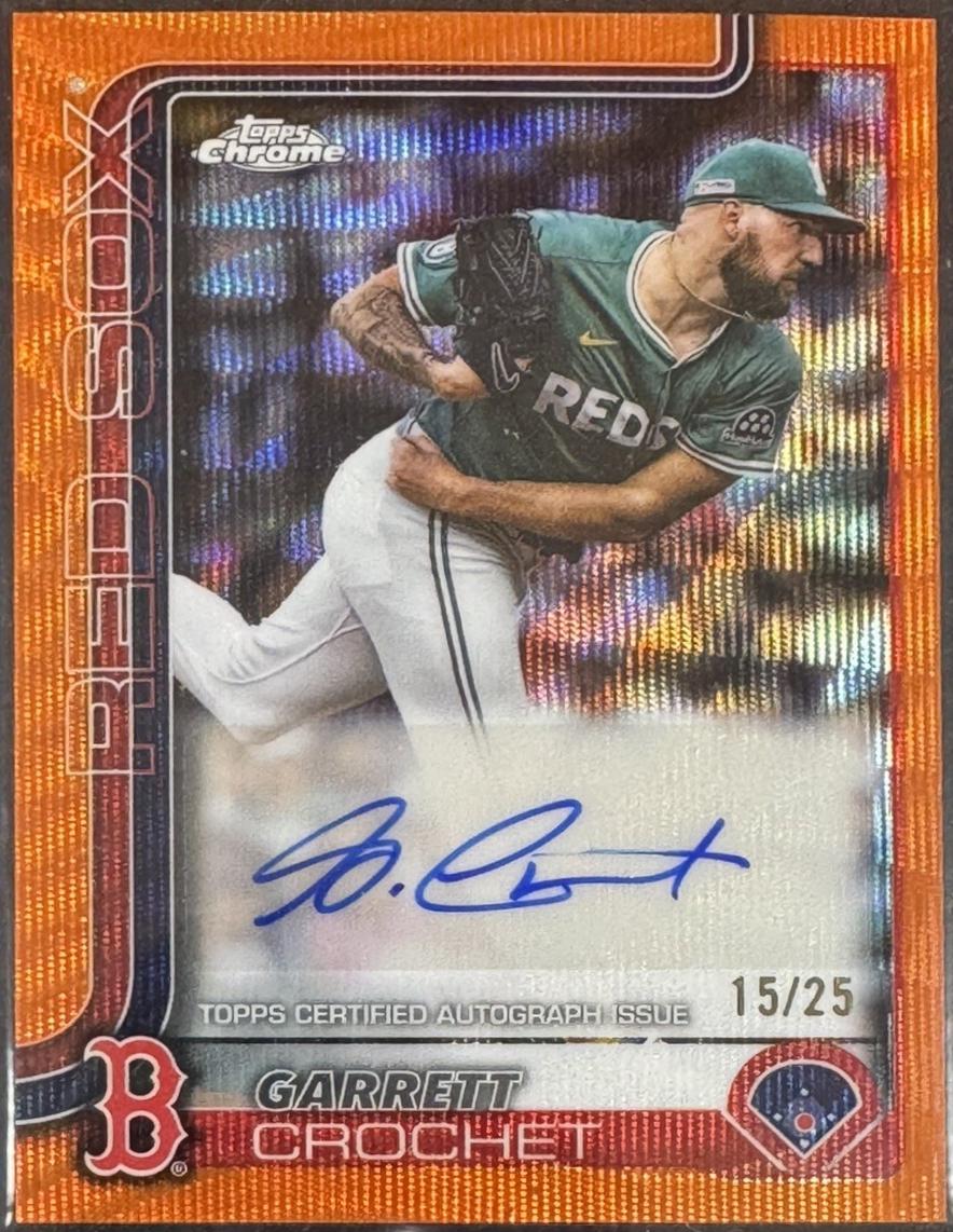 Garrett Crochet [Orange Wave Refractor] #AC-GC