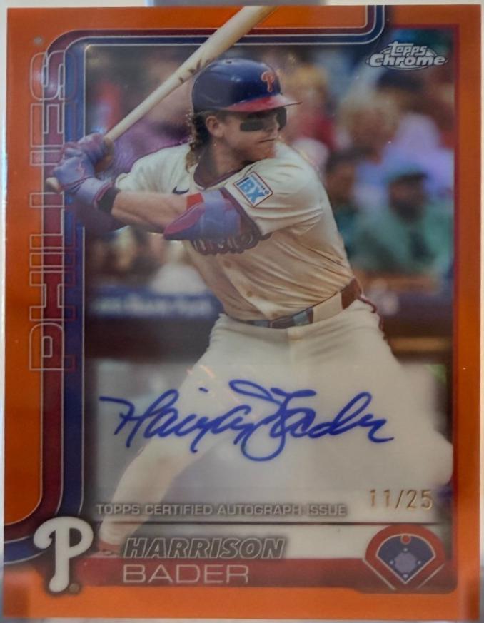 Harrison Bader [Orange Refractor] #AC-HB