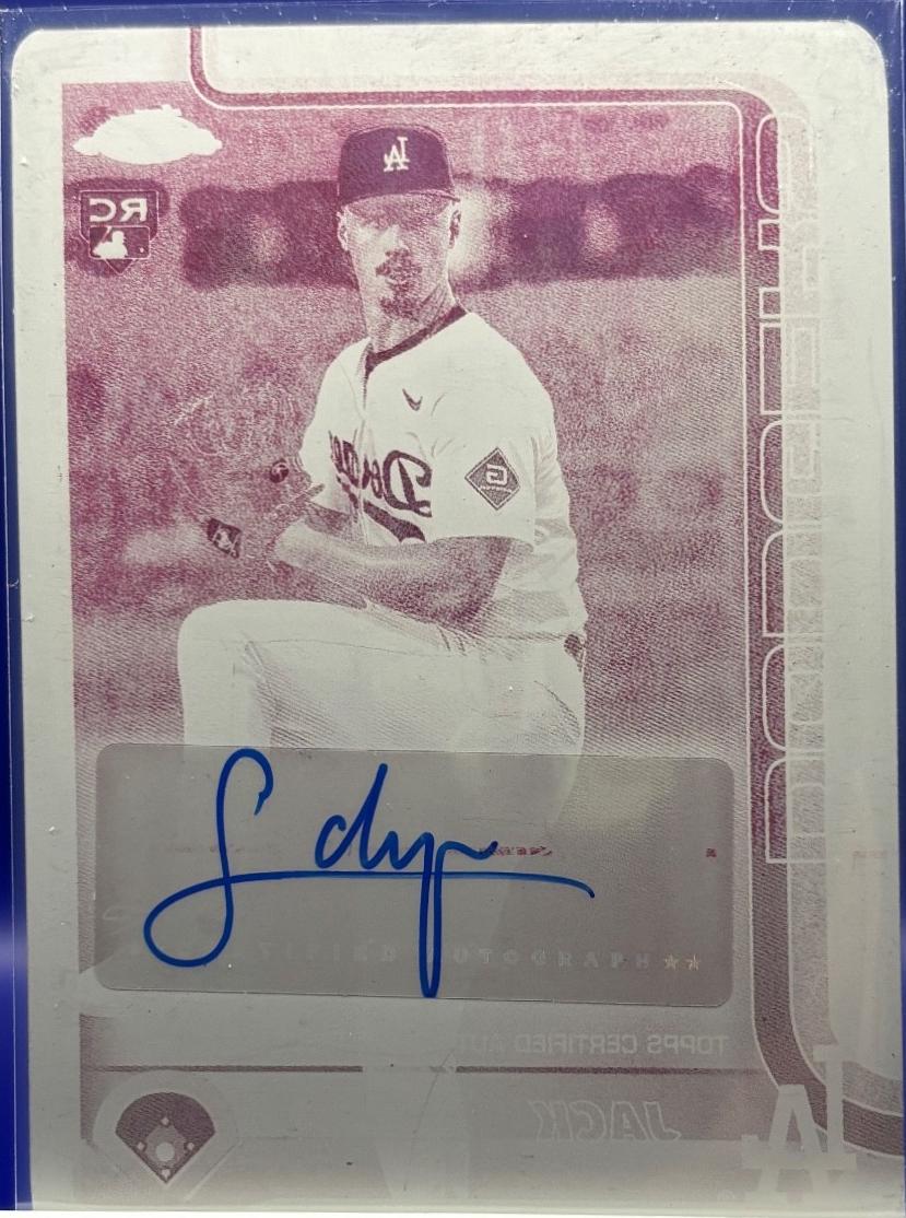 Jack Dreyer [Printing Plate] #AC-JD