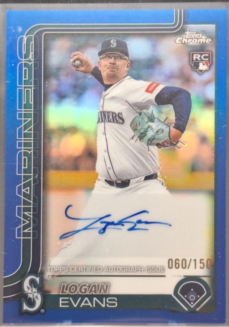 Logan Evans [Blue Refractor] #AC-LE