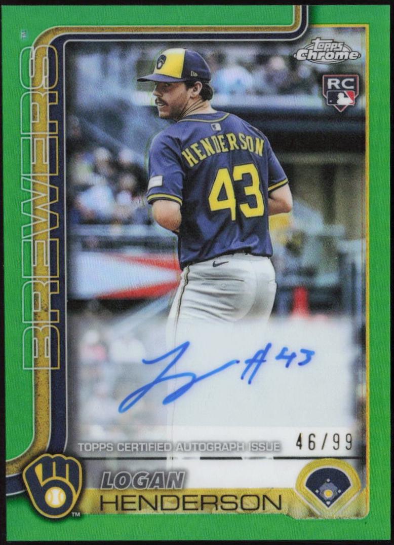 Logan Henderson [Green Refractor] #AC-LH