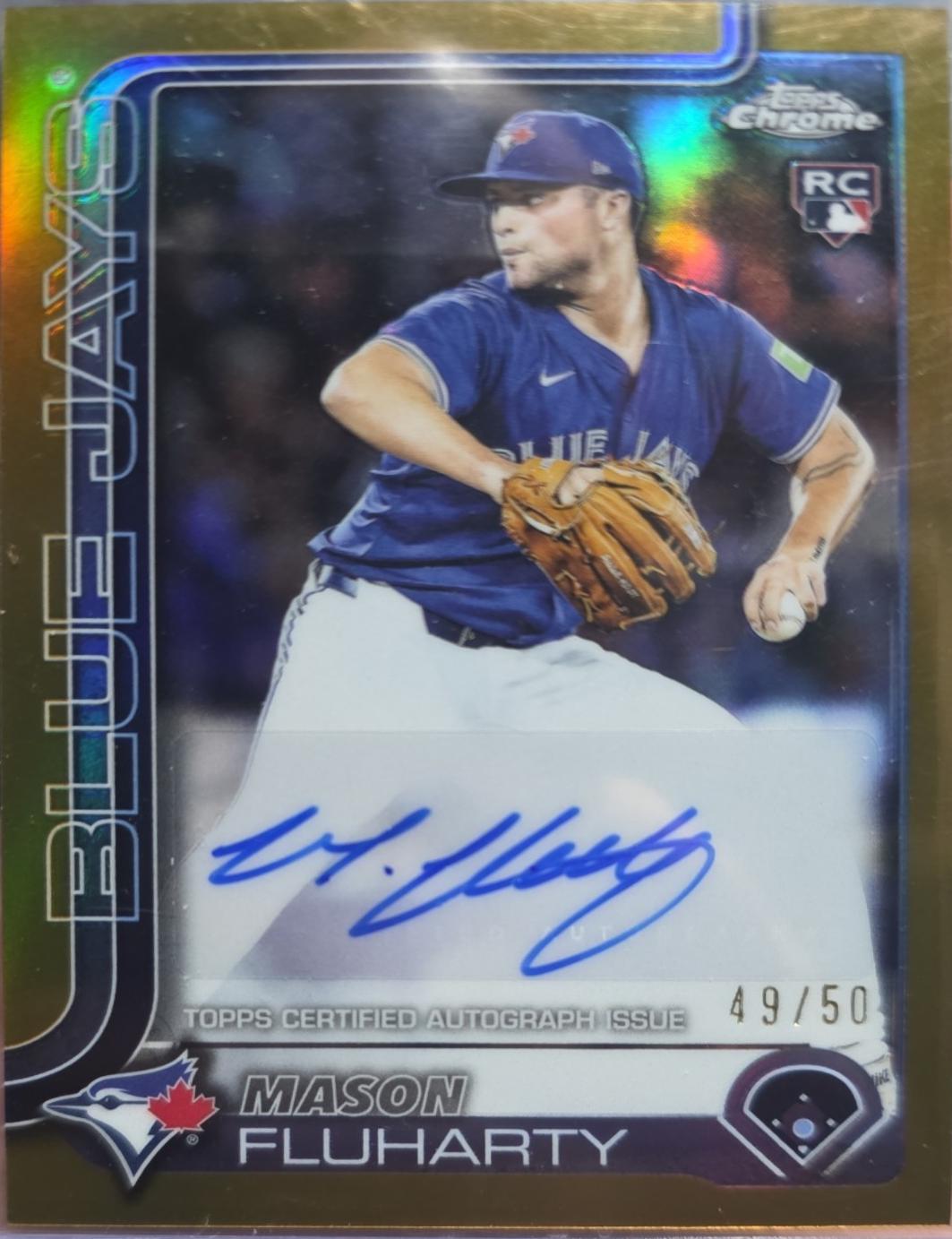 Mason Fluharty [Gold Refractor] #AC-MFL