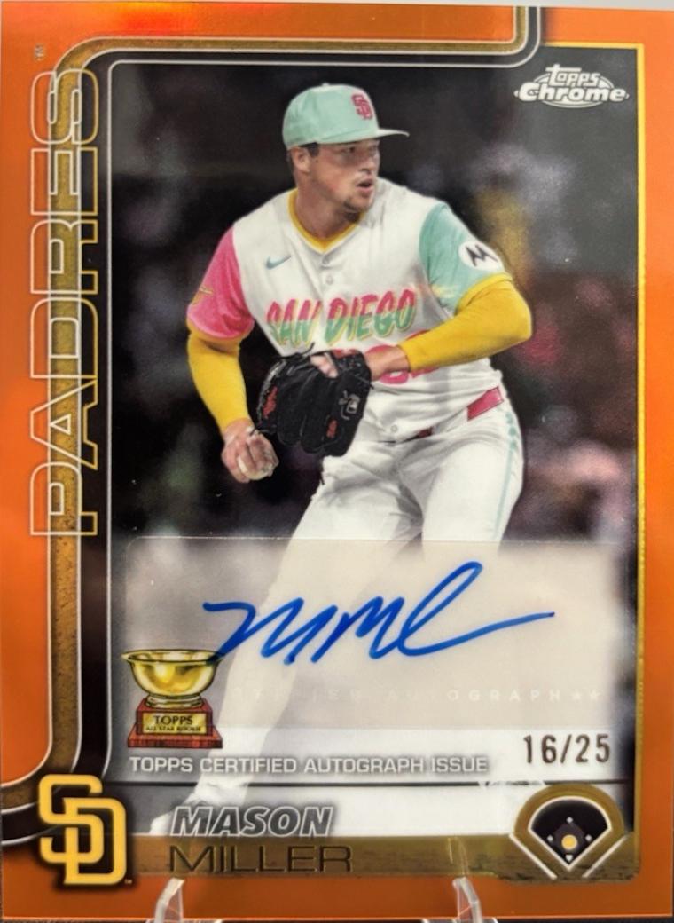 Mason Miller [Orange Refractor] #AC-MI
