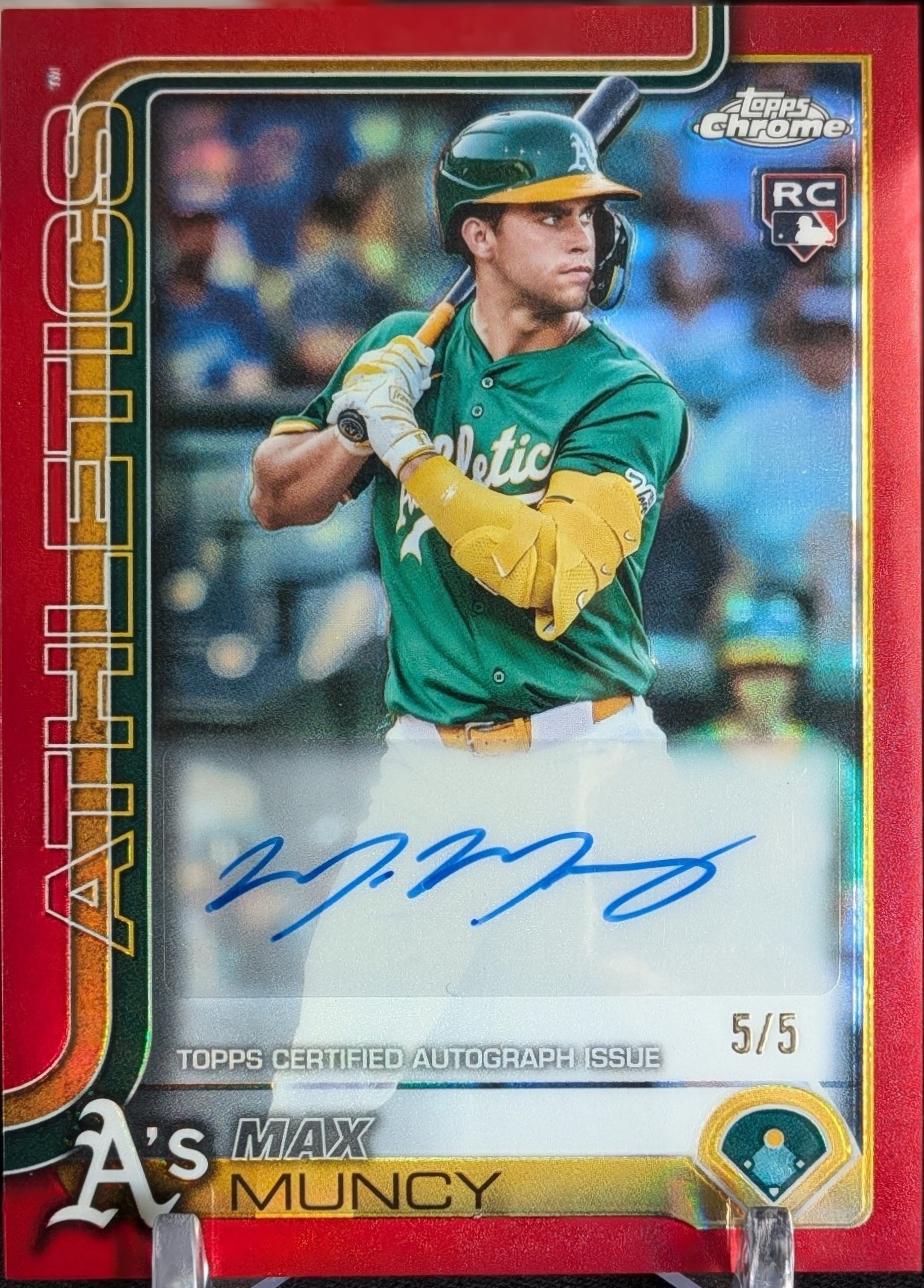 Max Muncy [Red Refractor] #AC-MMU