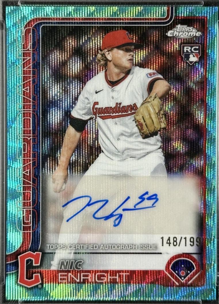 Nic Enright [Aqua Wave Refractor] #AC-NE