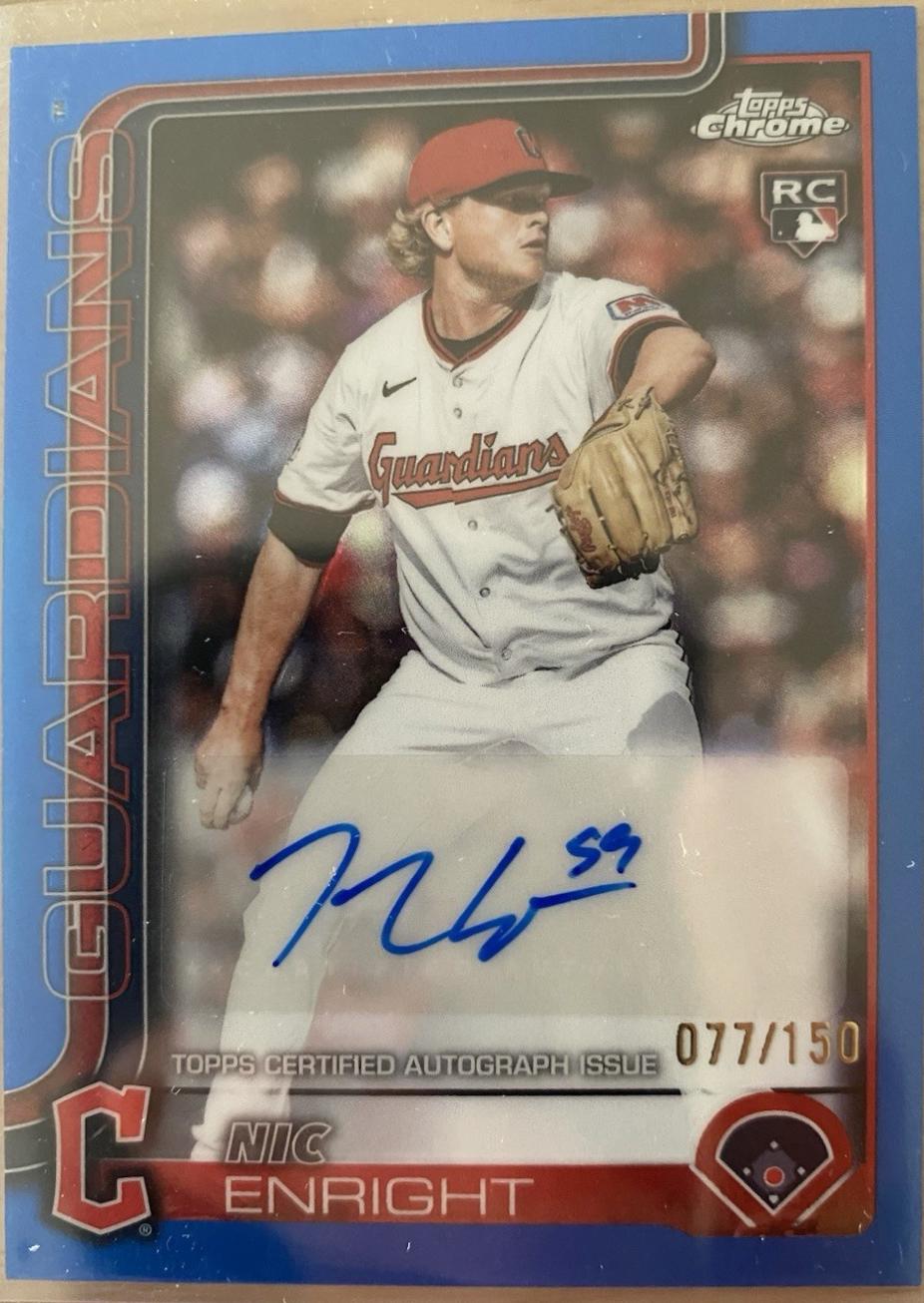 Nic Enright [Blue Refractor] #AC-NE