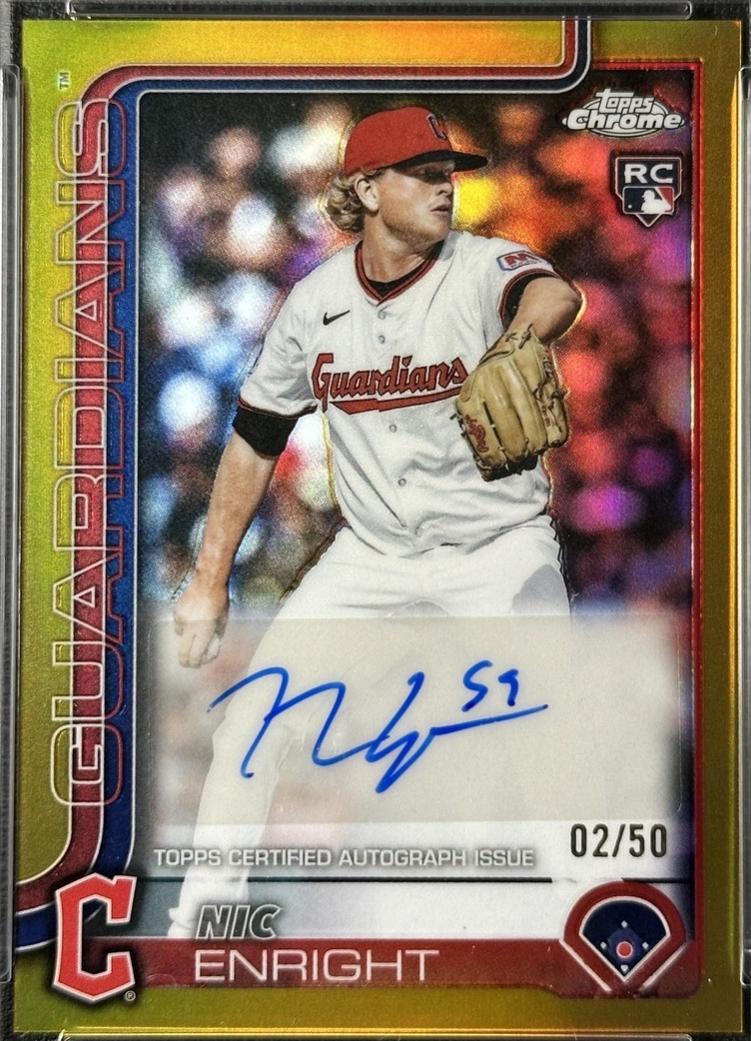 Nic Enright [Gold Refractor] #AC-NE