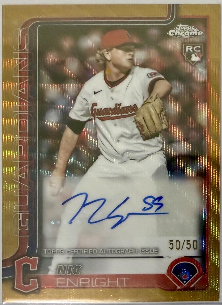 Nic Enright [Gold Wave Refractor] #AC-NE
