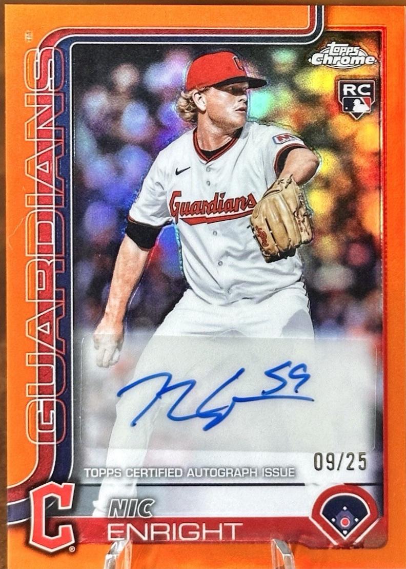 Nic Enright [Orange Refractor] #AC-NE