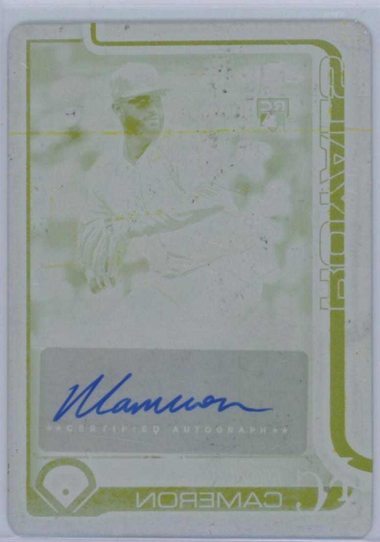 Noah Cameron [Printing Plate] #AC-NC