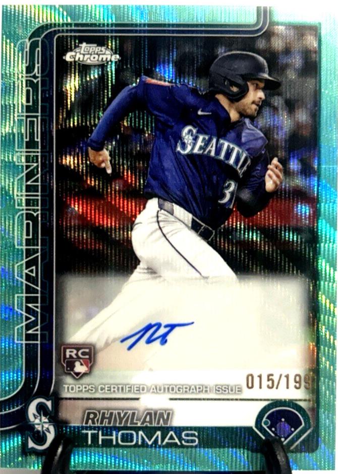 Rhylan Thomas [Aqua Wave Refractor] #AC-RT
