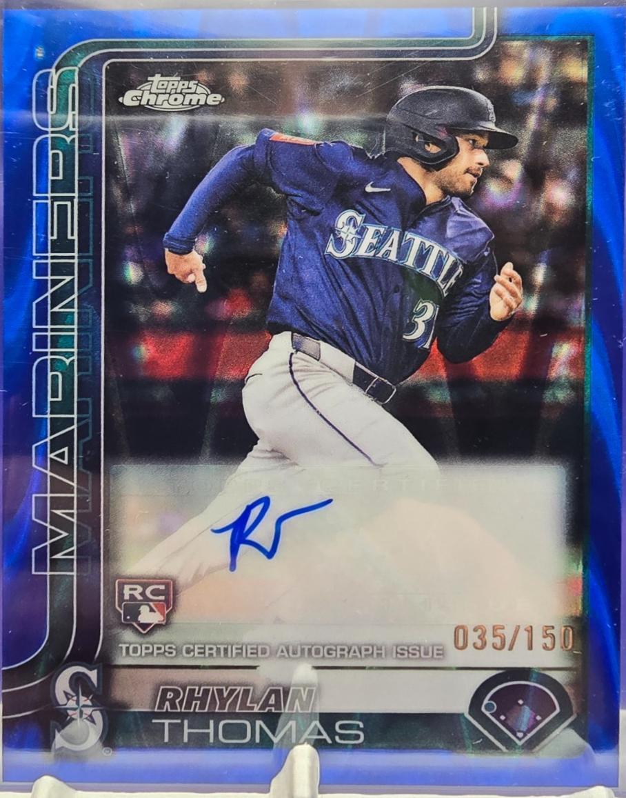 Rhylan Thomas [Blue RayWave Refractor] #AC-RT