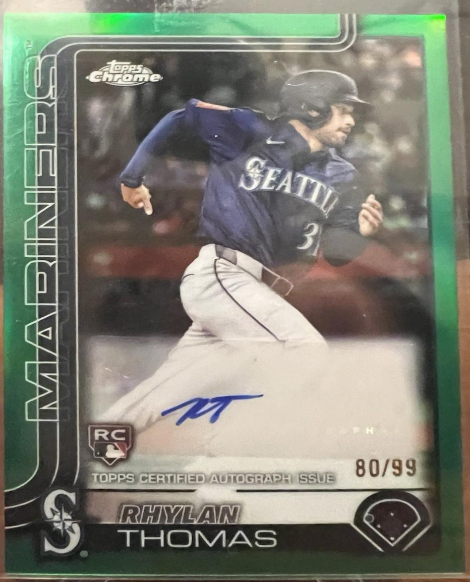 Rhylan Thomas [Green Refractor] #AC-RT