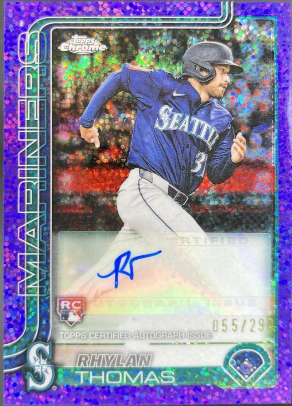 Rhylan Thomas [Purple Speckle Refractor] #AC-RT