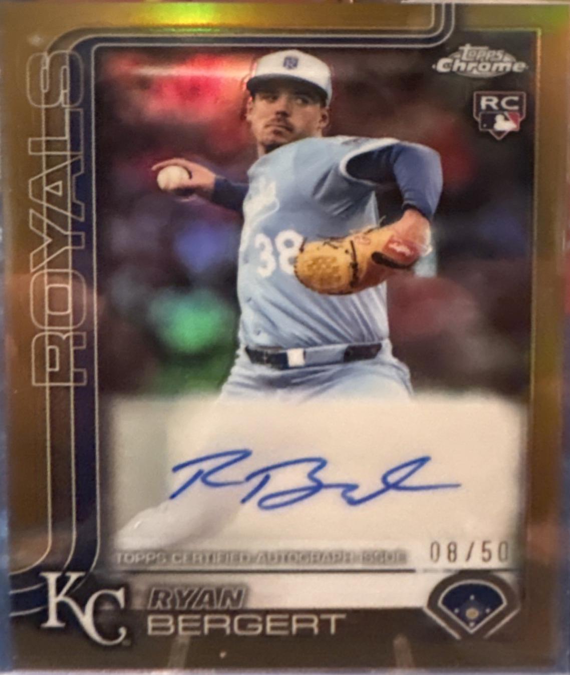 Ryan Bergert [Gold Refractor] #AC-RB