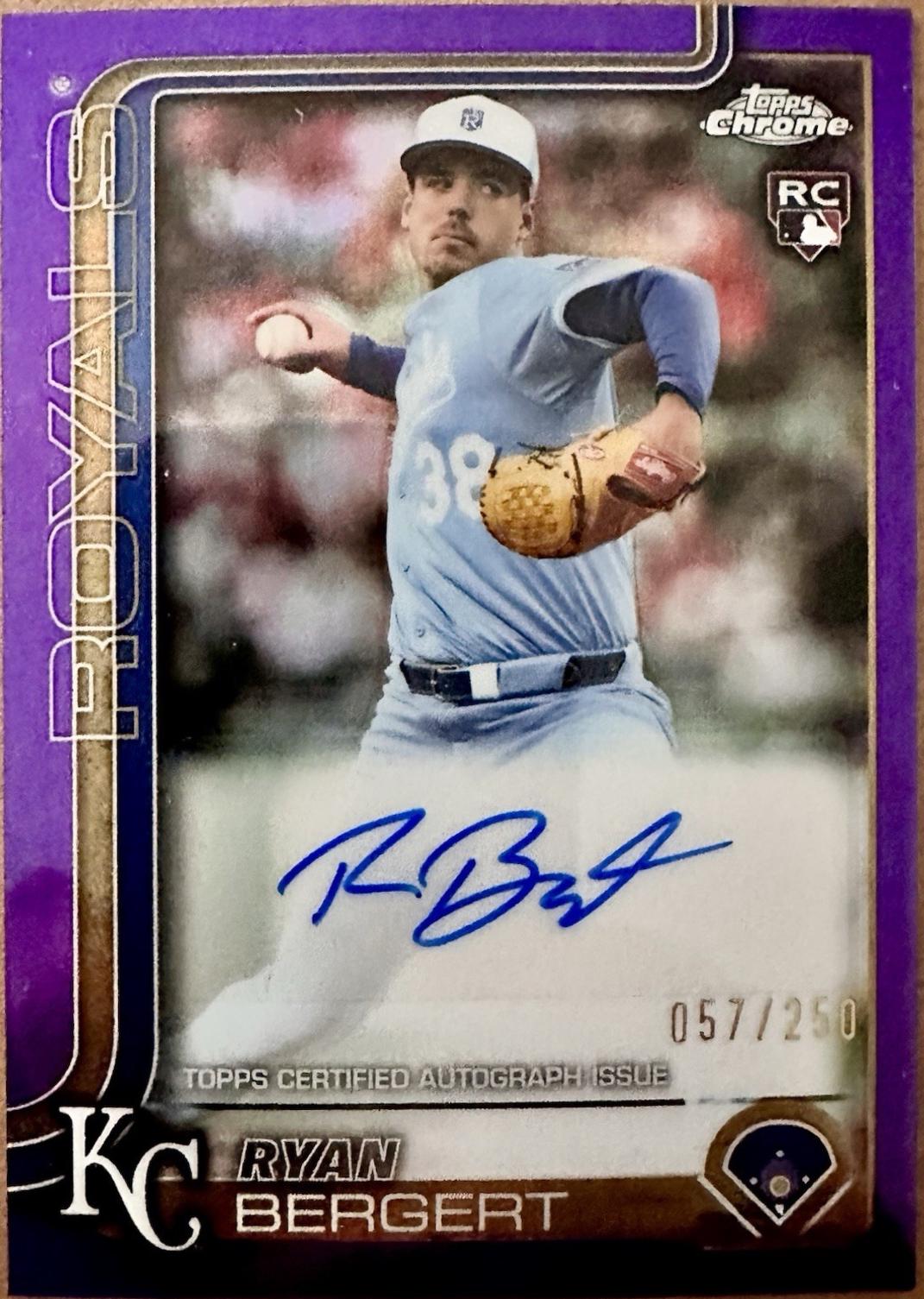 Ryan Bergert [Purple Refractor] #AC-RB