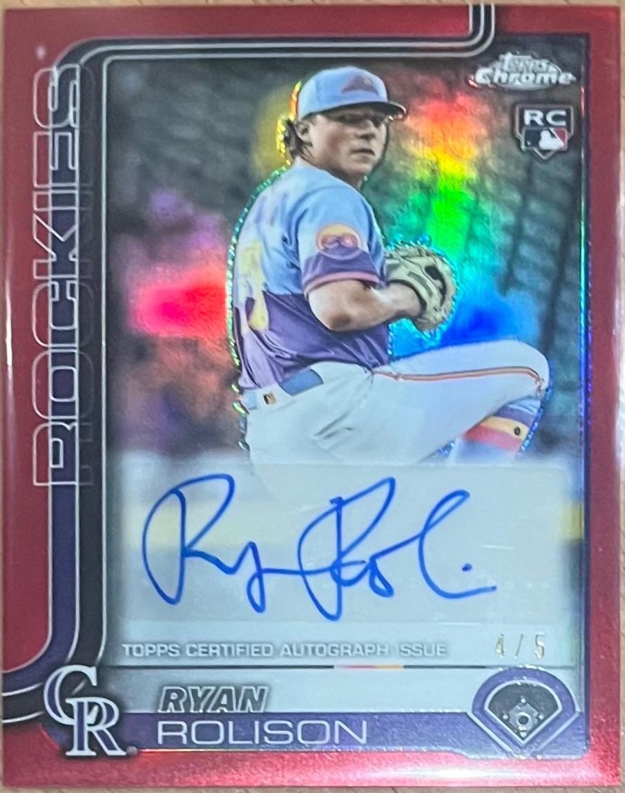 Ryan Rolison [Red Refractor] #AC-RR