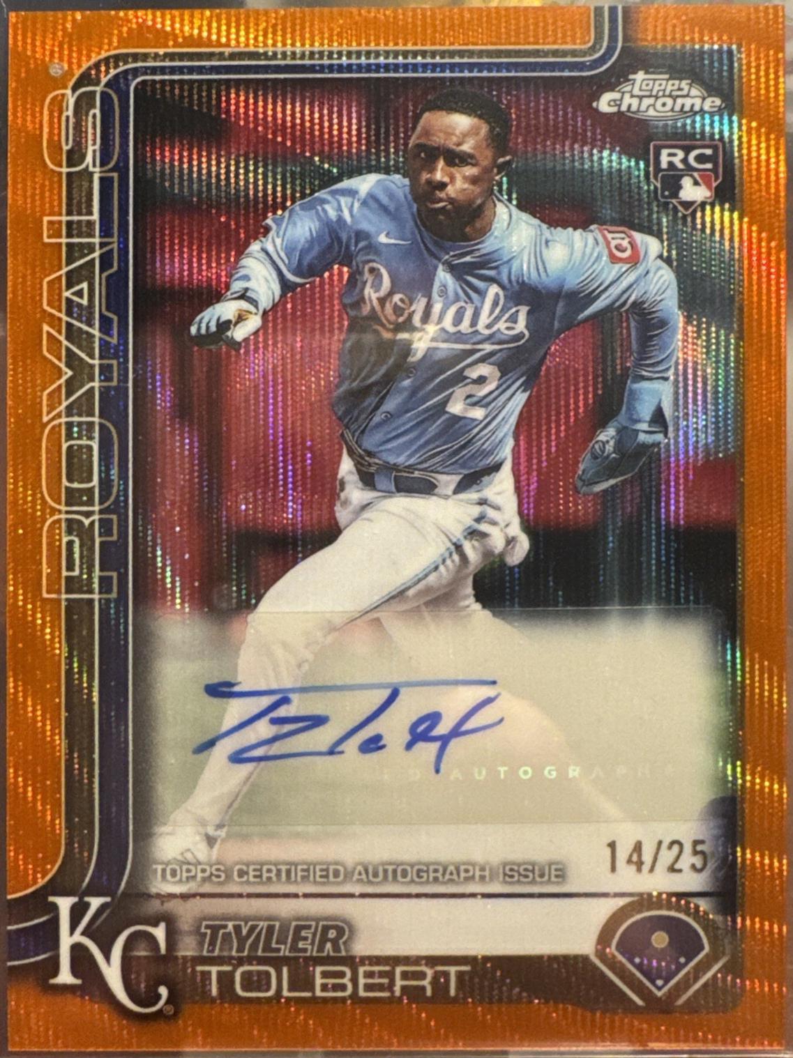 Tyler Tolbert [Orange Refractor] #AC-TTO
