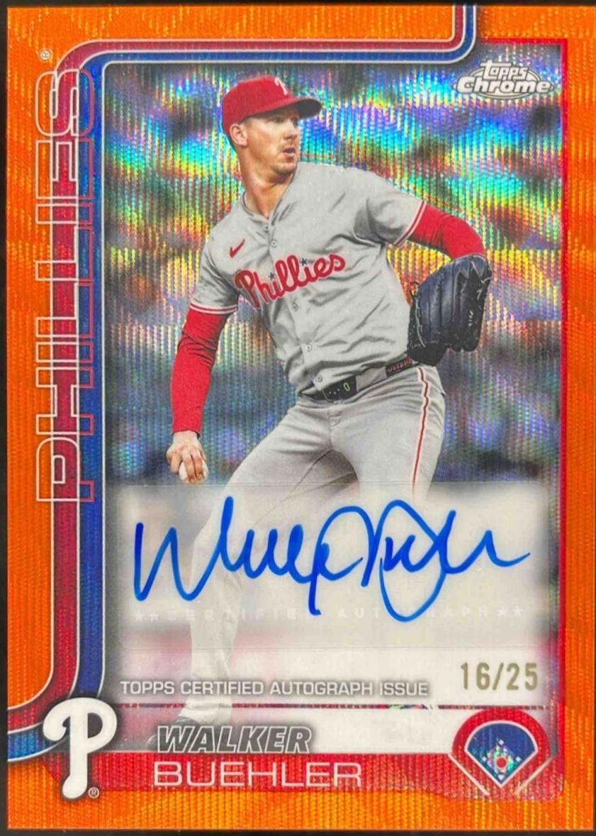 Walker Buehler [Orange Wave Refractor] #AC-WB