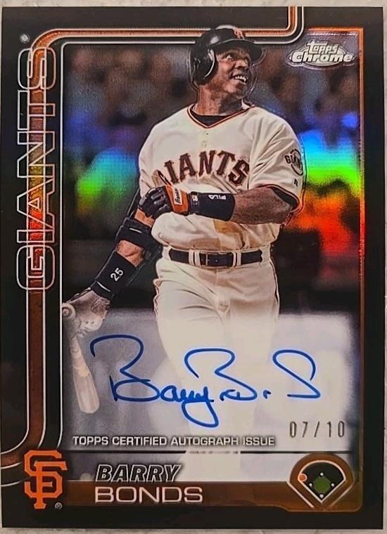 Barry Bonds [Black] #CLA-BBO
