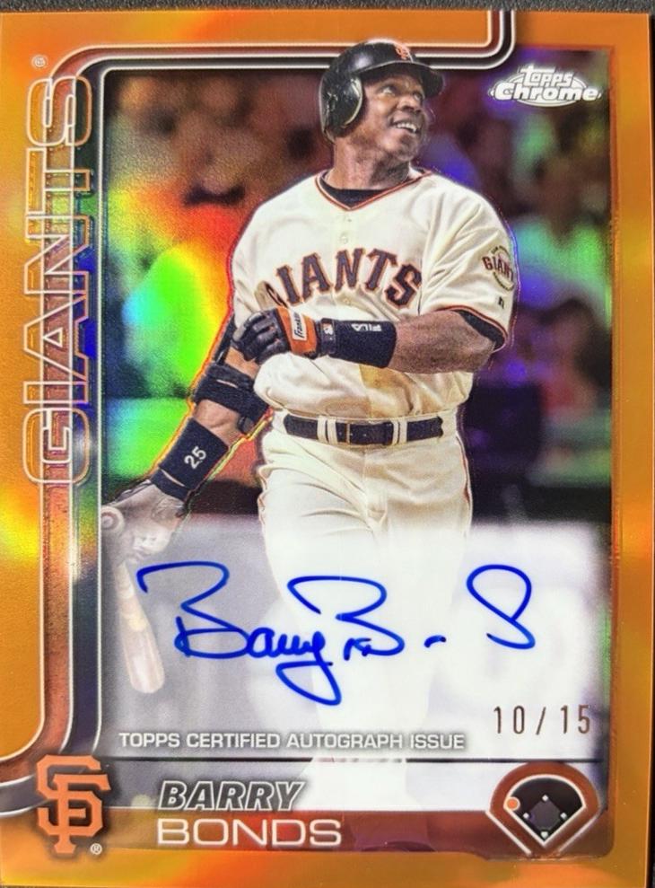 Barry Bonds [Orange] #CLA-BBO