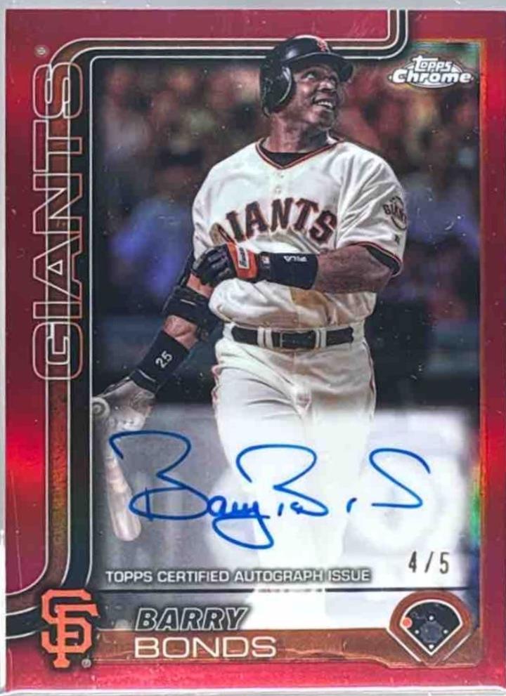 Barry Bonds [Red] #CLA-BBO