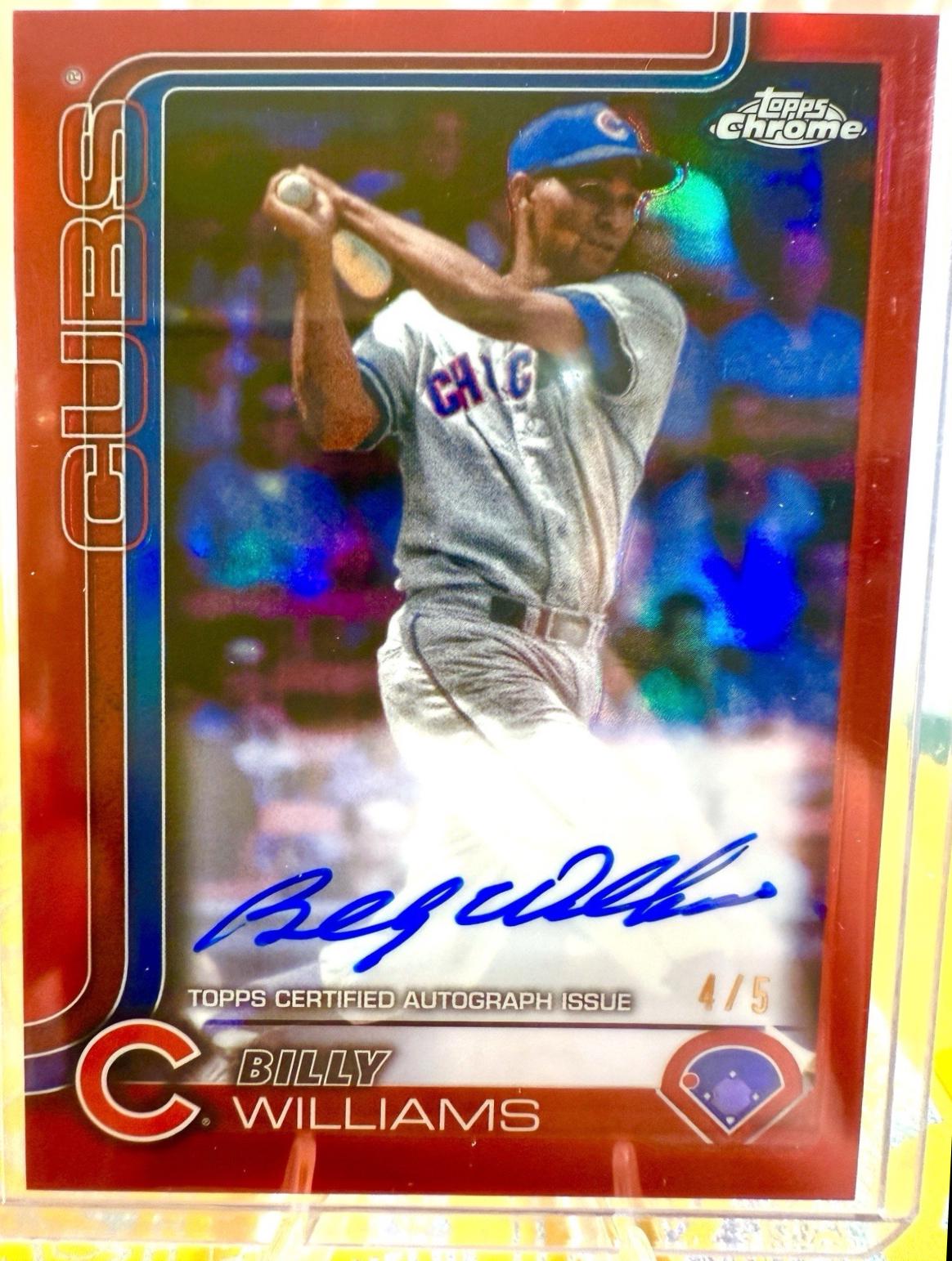 Billy Williams [Red] #CLA-BWS