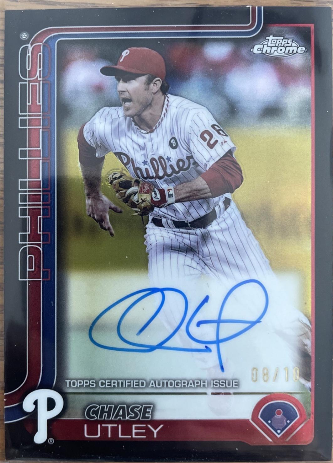 Chase Utley [Black] #CLA-CU
