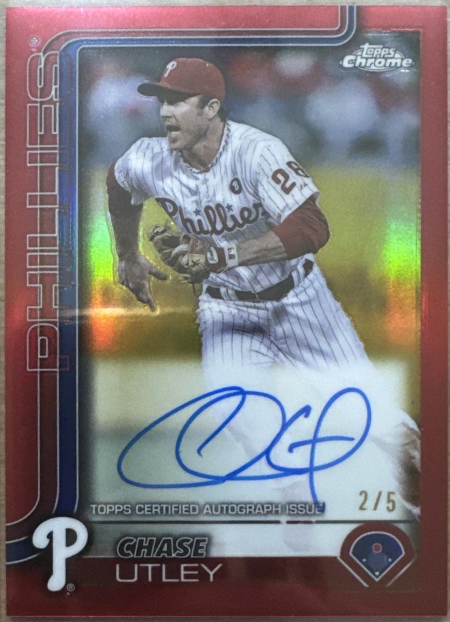 Chase Utley [Red] #CLA-CU