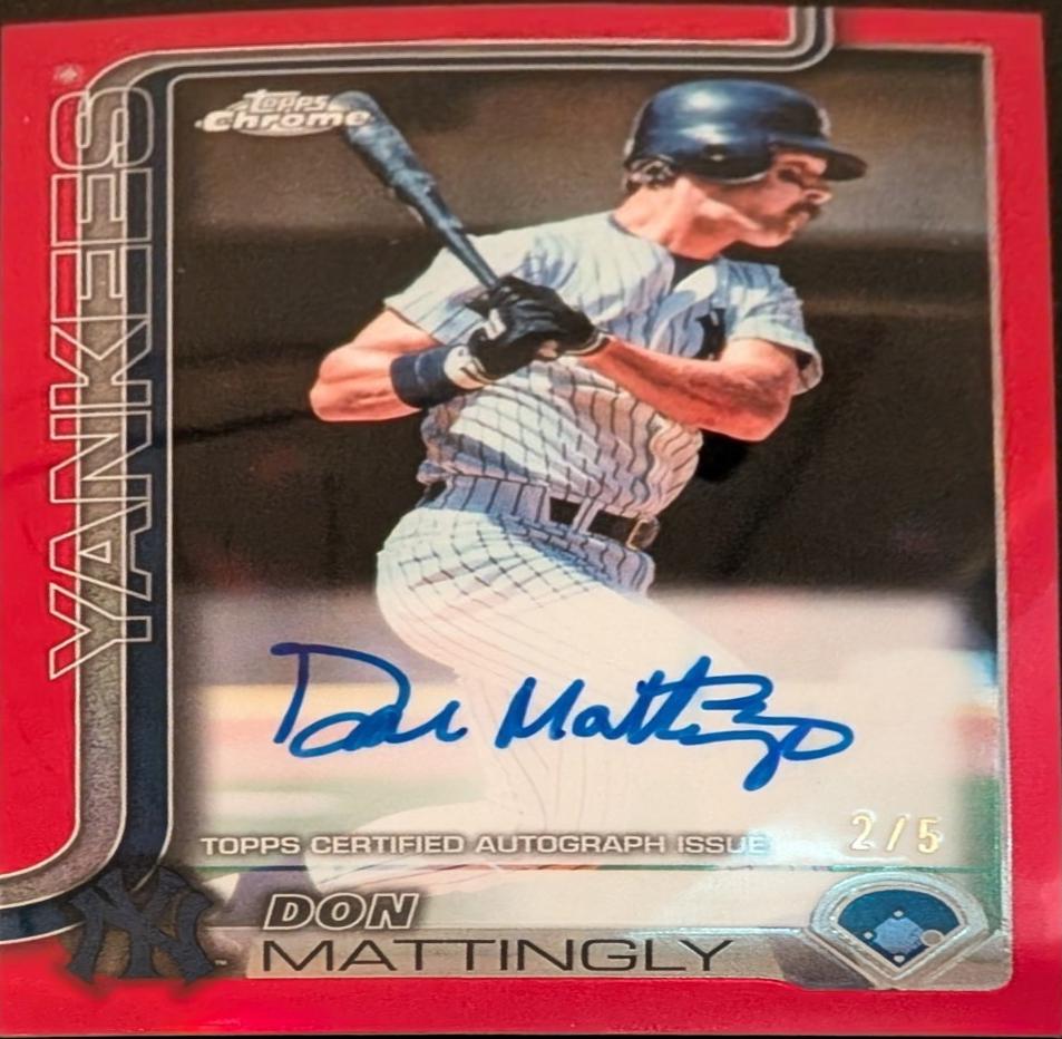 Don Mattingly [Red] #CLA-DM