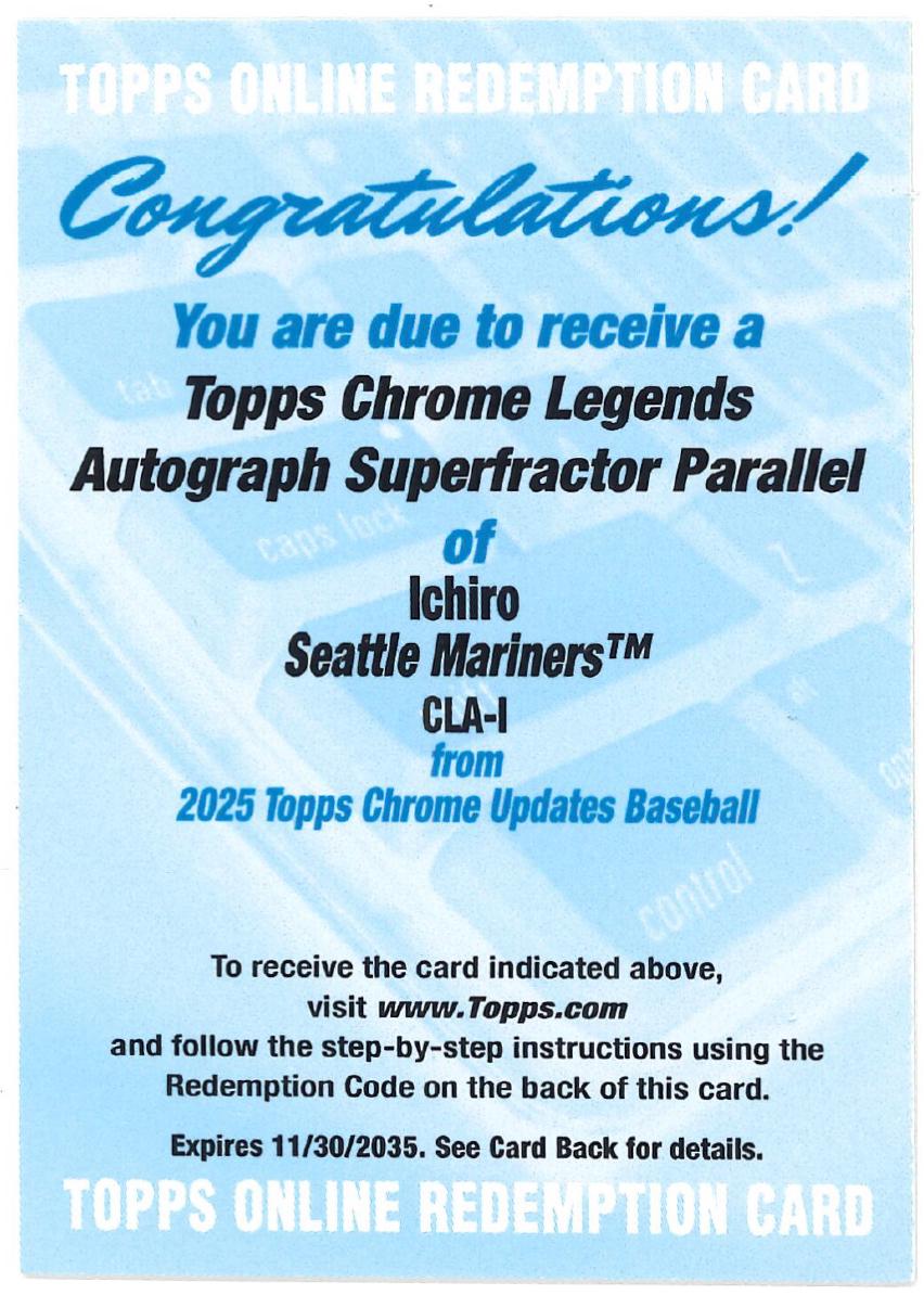 Ichiro [SuperFractor] #CLA-I