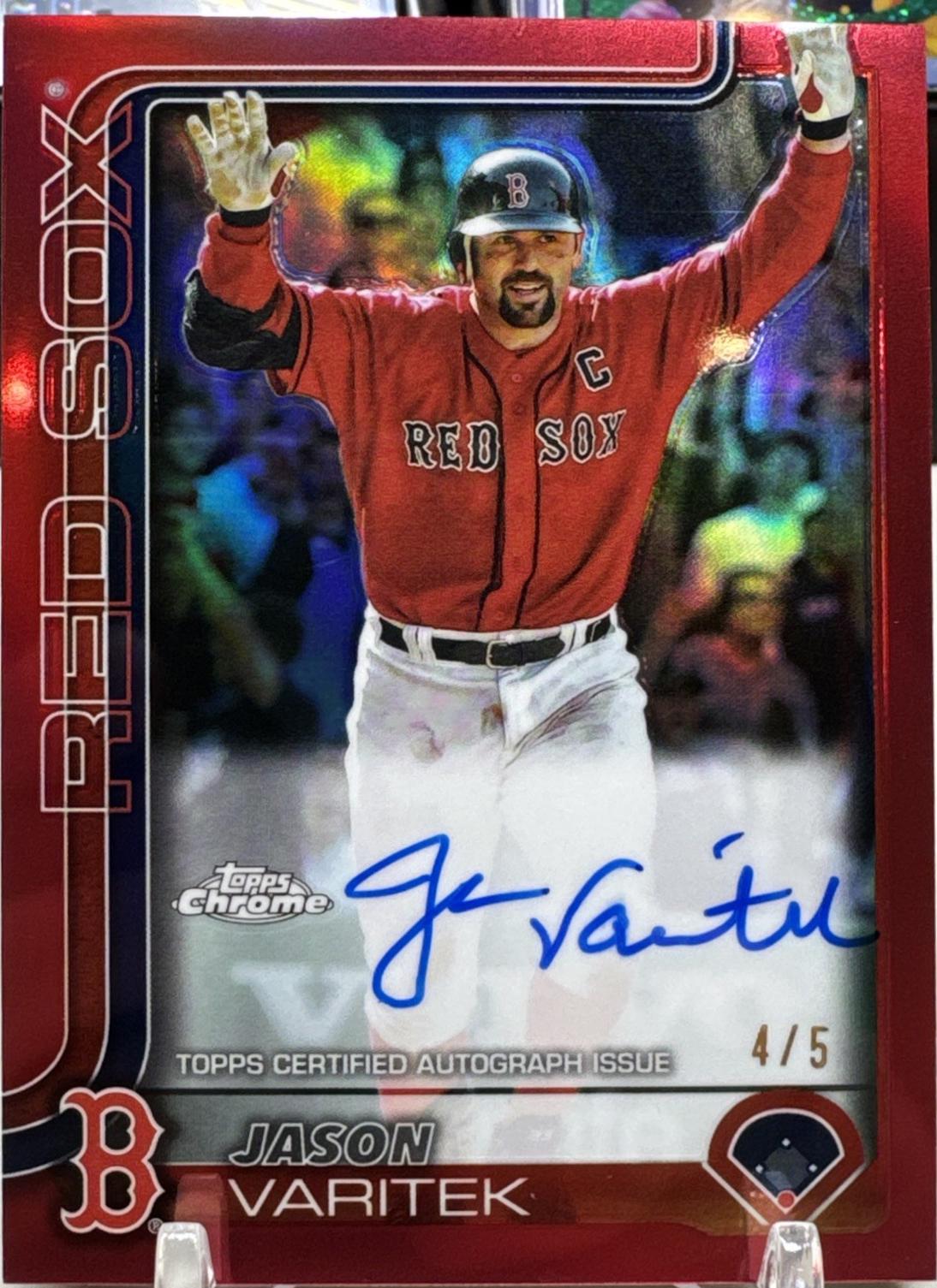 Jason Varitek [Red] #CLA-JVA