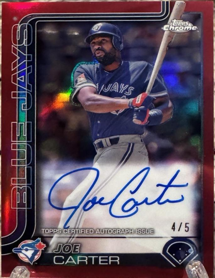 Joe Carter [Red] #CLA-JC